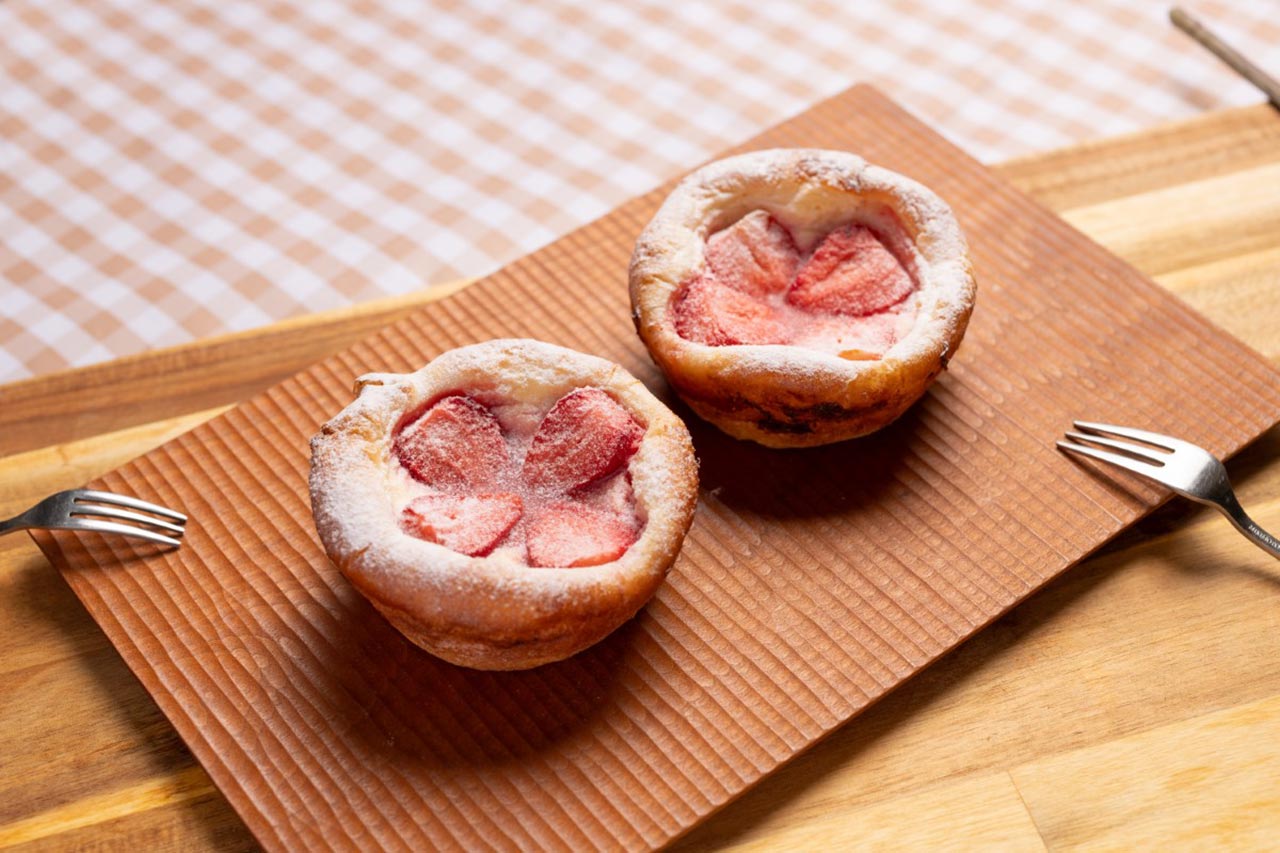 苺のチーズケーキ