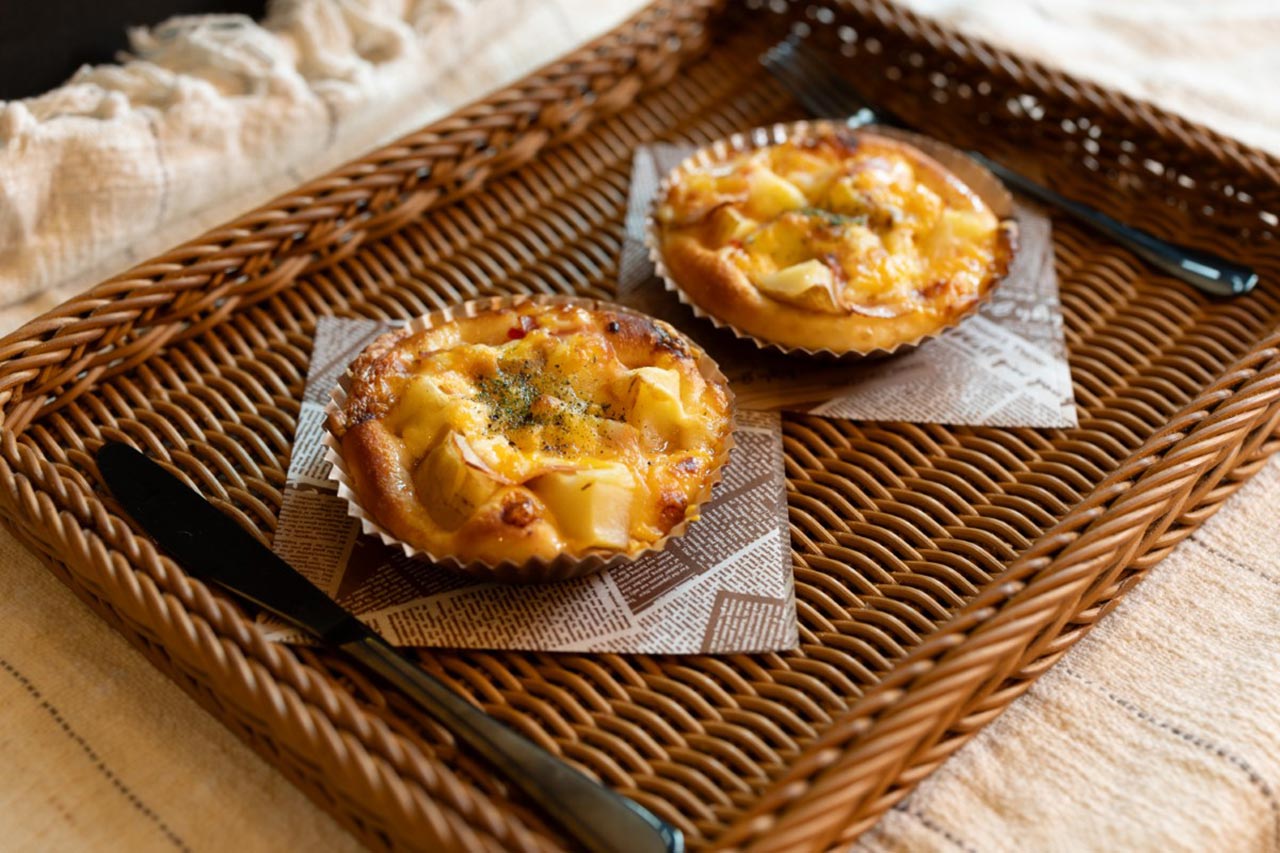 国産紅玉とアールグレイのタルト