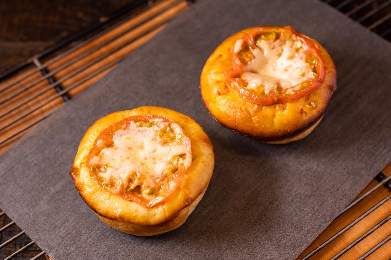 ツナとトマトのフレッシュバジル風味