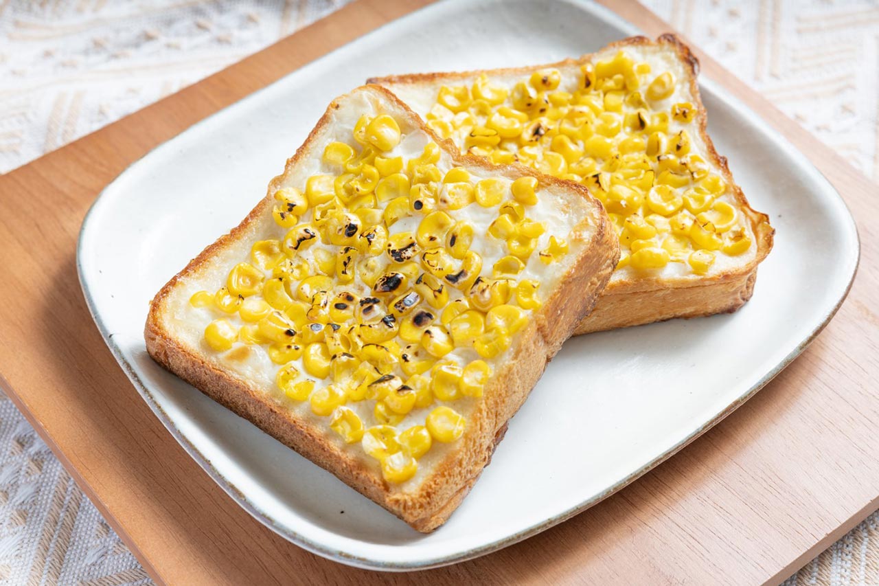 十勝とうもろこしトースト